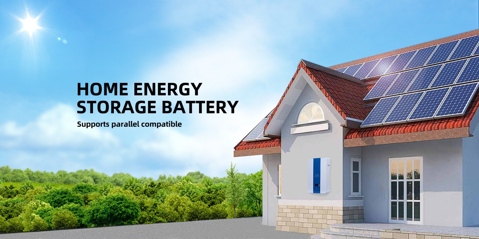 Home energy storage battery