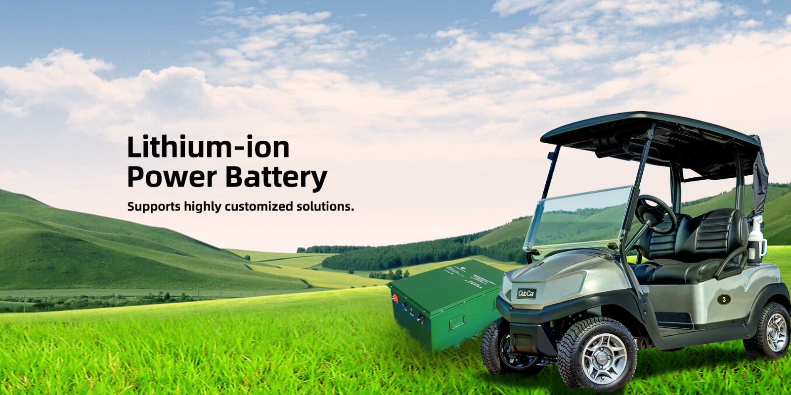 Golf cart battery pack